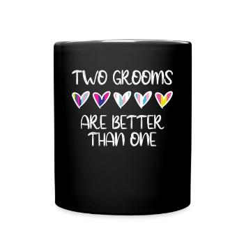 Cadeau de chemise LGBTQ+ Mois LGBT - Mug uni - noir - Devant