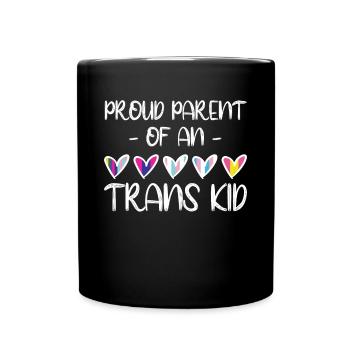 Cadeau de chemise LGBTQ+ Mois LGBT - Mug uni - noir - Devant