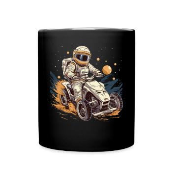 ATV Lover Quad Bike ATV Outdoor Mudding Offroading - Mug uni - noir - Devant