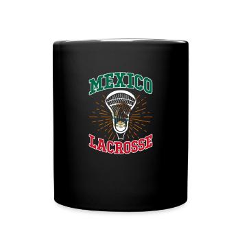 Mexico Lacrosse Mexican Mexican Gift - Full Colour Mug - black - Front