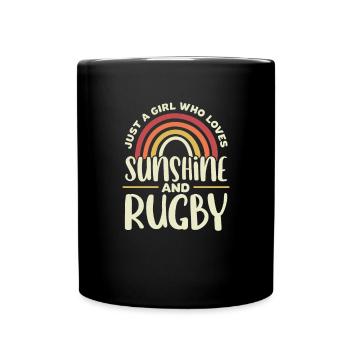 Club de rugby Équipe de rugby Football Sport Cadeau - Mug uni - noir - Devant