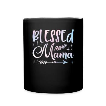 Mama - Full Colour Mug - black - Front