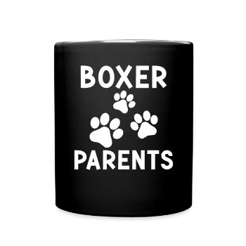 Cadeaux pour chien boxer - Mug uni - noir - Devant
