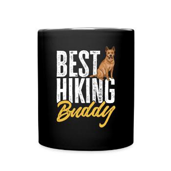 Australian Cattle Dog Red Blue Heeler - Full Colour Mug - black - Front