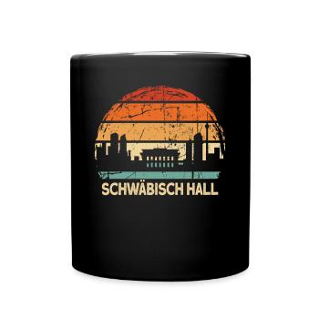 Schwäbisch Hall - Full Colour Mug - black - Front