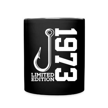 ÉDITION LIMITÉE POUR LA PÊCHE AU 53E ANNIVERSAIRE DU PÊCHEUR EN 1973 - Mug uni - noir - Devant
