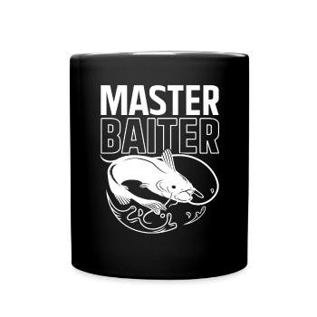 Pêche au poisson-chat Pêcheurs à la ligne - Mug uni - noir - Devant