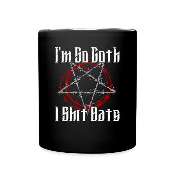 Satan Belzébuth Diable Gothique Pentagramme Mystique - Mug uni - noir - Devant