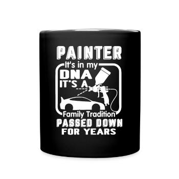 Painter Painter It's In My DNA - Full Colour Mug - black - Front
