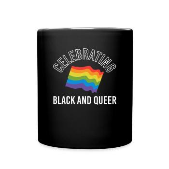 Cadeau de chemise LGBTQ+ Mois LGBT - Mug uni - noir - Devant