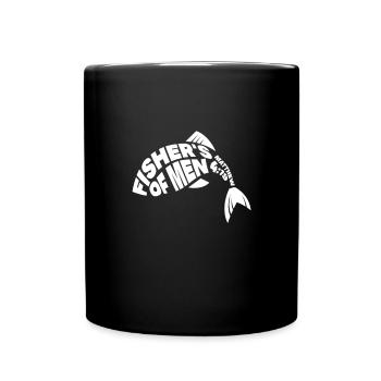 Bible Bible Versets chrétiens Don de Jésus - Mug uni - noir - Devant