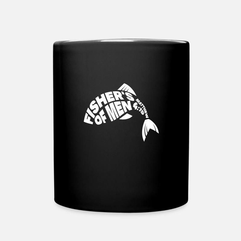 Bibel Bibelvers Christliche Sprüche Jesus Geschenk - Tasse einfarbig - Schwarz