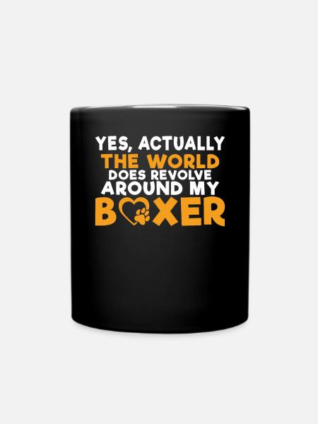 Cadeaux Boxer Dog - Mug uni - noir