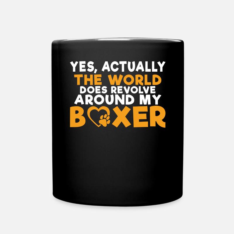 Cadeaux Boxer Dog - Mug uni - noir