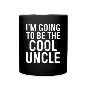 Mens I'm Going To Be The Cool Uncle - Full Colour Mug - black - Front