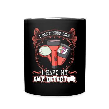 Détecteur EMF - Ghost Investigator - Mug uni - noir - Devant