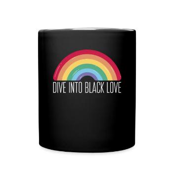 Cadeau de chemise LGBTQ+ Mois LGBT - Mug uni - noir - Devant