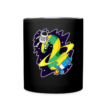 2 Birthday Boy Astronaut - deux ans - Mug uni - noir - Devant