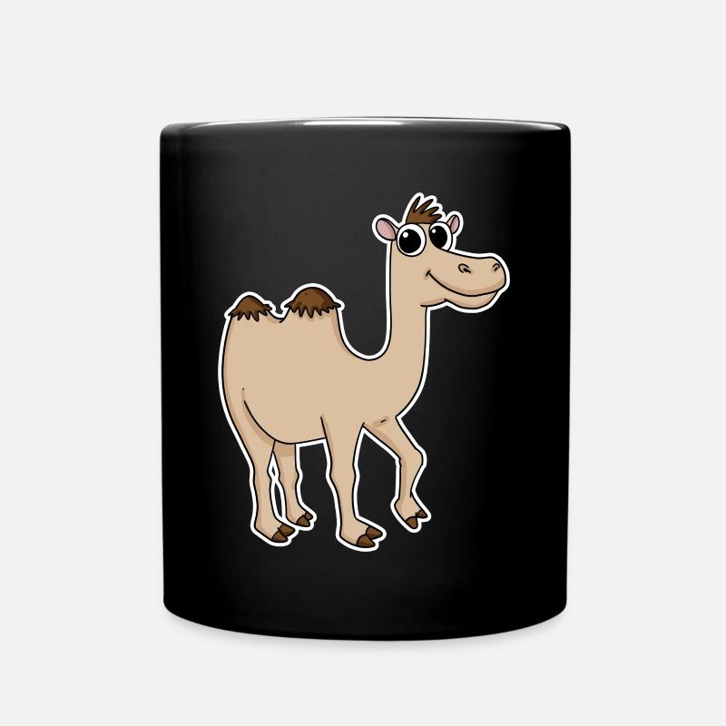 Kamel - Tasse einfarbig - Schwarz