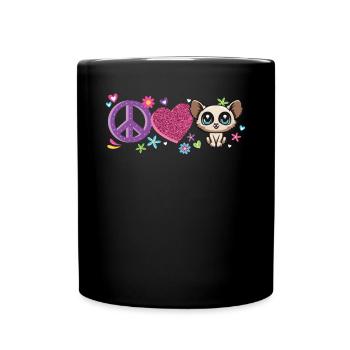 Galago - Mug uni - noir - Devant