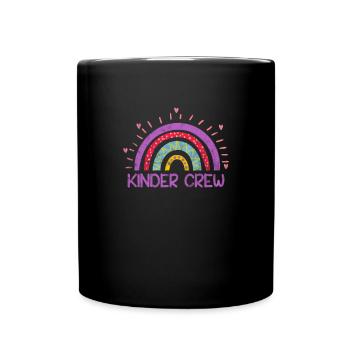 Kindergarten - Tasse einfarbig - Schwarz - Vorne