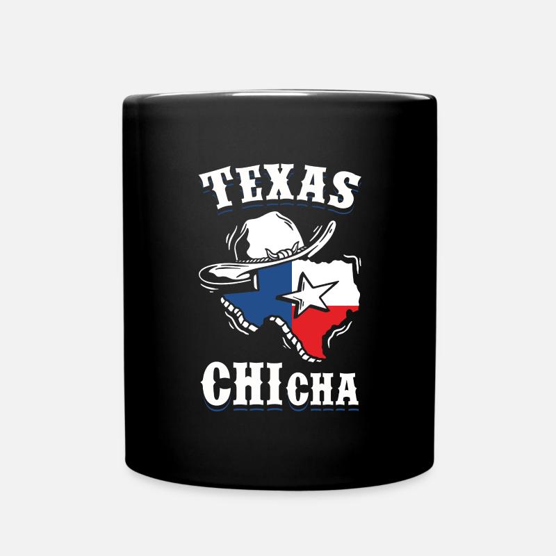 Texas - Tasse einfarbig - Schwarz