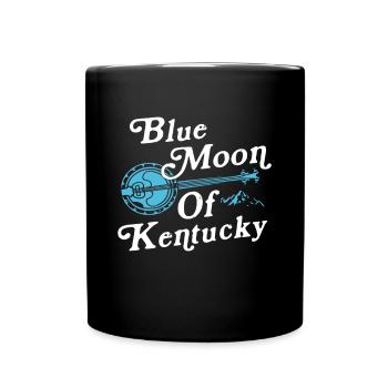 Banjo Shirts For Men Bluegrass Appalachia Folk - Full Colour Mug - black - Front
