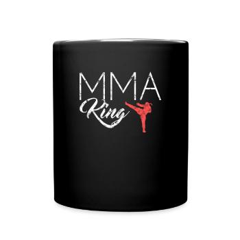 Roi MMA - Mug uni - noir - Devant
