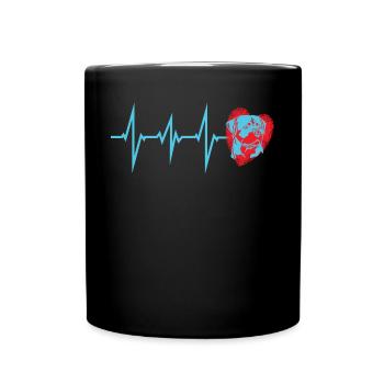 Accessoires pour chiens Rottweiler Propriétaires de chiens - Mug uni - noir - Devant