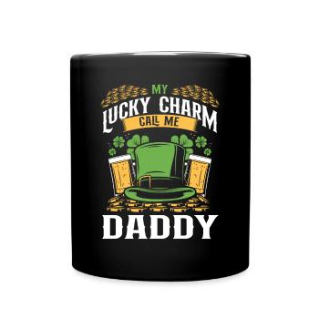 Good luck charms, call me daddy - Full Colour Mug - black - Front