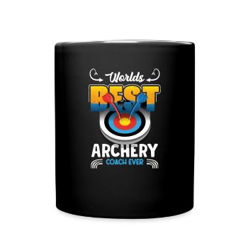 Archery Saying Funny Archer Quote Bow Archery - Full Colour Mug - black - Front