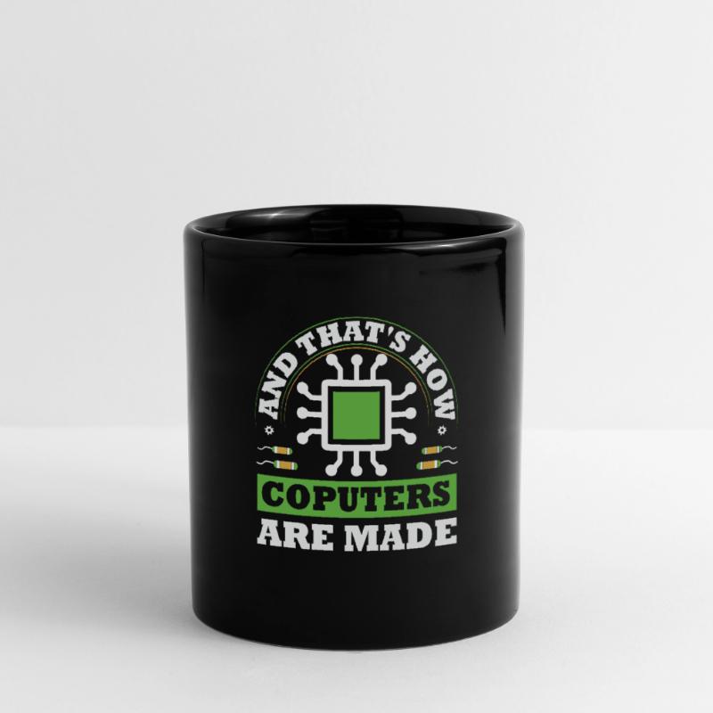 Programmierer, Informatik, Coder Software Tasse einfarbig