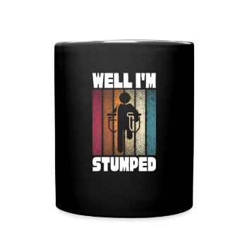 Amputation Amputation Prosthesis Gift - Full Colour Mug - black - Front