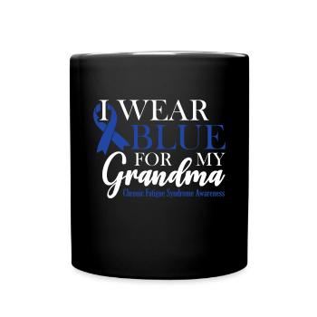 Ich Trage Blau Für Meinen Großvater - Bewusstsein - Tasse einfarbig - Schwarz - Vorne
