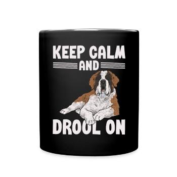 St. Bernard St. Bernard Dog Dog - Full Colour Mug - black - Front