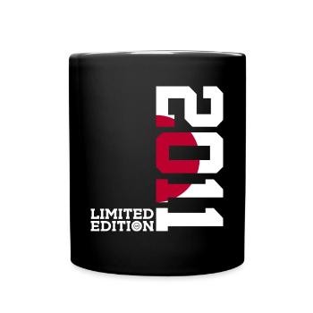 LIMITED EDITION 2011 JAPAN 15. GEBURTSTAG - Tasse einfarbig - Schwarz - Vorne