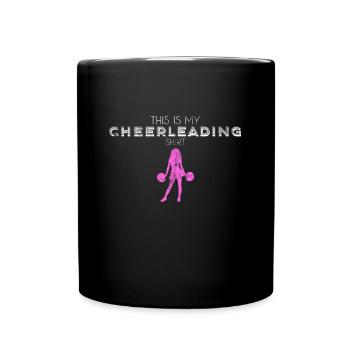 Chemise de cheerleading - Mug uni - noir - Devant