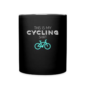 Chemise de cyclisme - Mug uni - noir - Devant