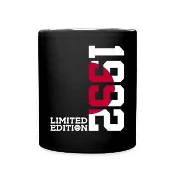 LIMITED EDITION 1992 JAPAN 34TH BIRTHDAY - Full Colour Mug - black - Front