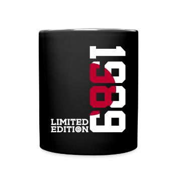 ÉDITION LIMITÉE 1989 JAPAN 37E ANNIVERSAIRE - Mug uni - noir - Devant