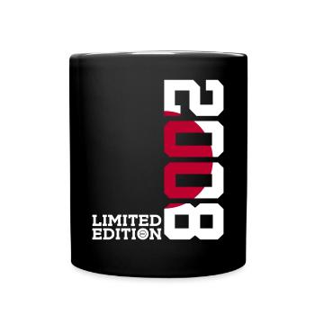 LIMITED EDITION 2008 JAPAN 18. GEBURTSTAG - Tasse einfarbig - Schwarz - Vorne