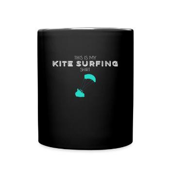 Chemise Kite Surf - Mug uni - noir - Devant