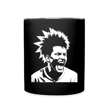 Fairycore Aesthetics Skeleton Fairy Goth Gothic G - Full Colour Mug - black - Front