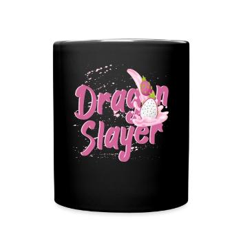 Dragon Slayer Dragon Fruit - Tasse einfarbig - Schwarz - Vorne
