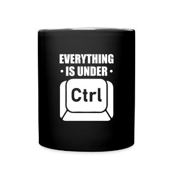 Programmierer Entwickler IT Admin Programmierer Codierung - Tasse einfarbig - Schwarz - Vorne