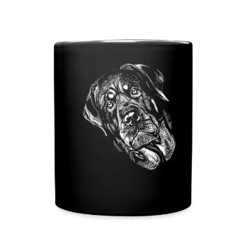 Accessoires pour chiens Rottweiler Propriétaires de chiens - Mug uni - noir - Devant