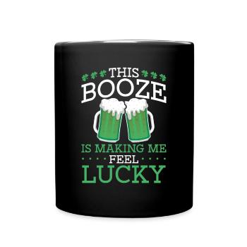 Makes me happy - Full Colour Mug - black - Front