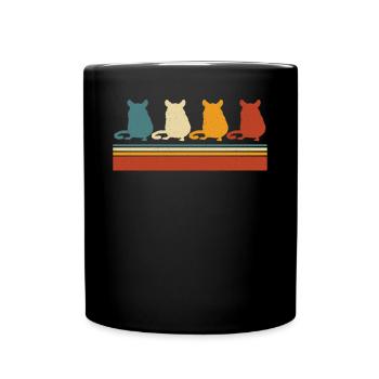 Gerbil - Full Colour Mug - black - Front