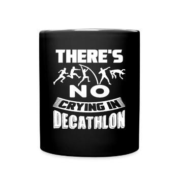 Decathlon No Crying In Decathlon - Full Colour Mug - black - Front