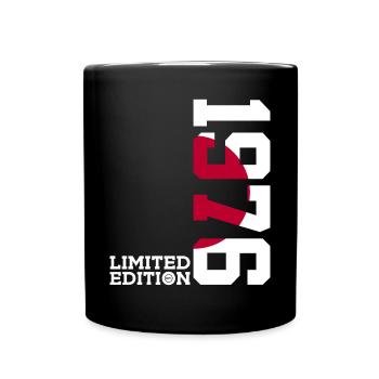 LIMITED EDITION 1976 JAPAN 50. GEBURTSTAG - Tasse einfarbig - Schwarz - Vorne